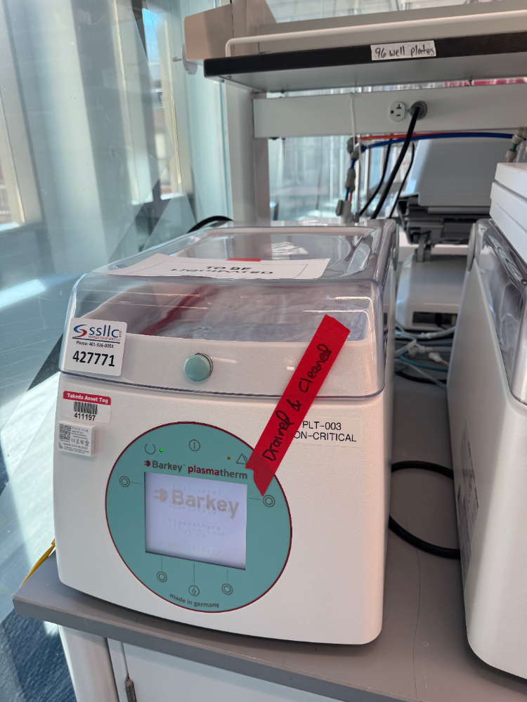 Image of Barkey plasmatherm Thawing System